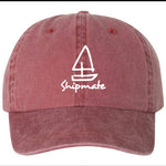 Wine color Dad Hat